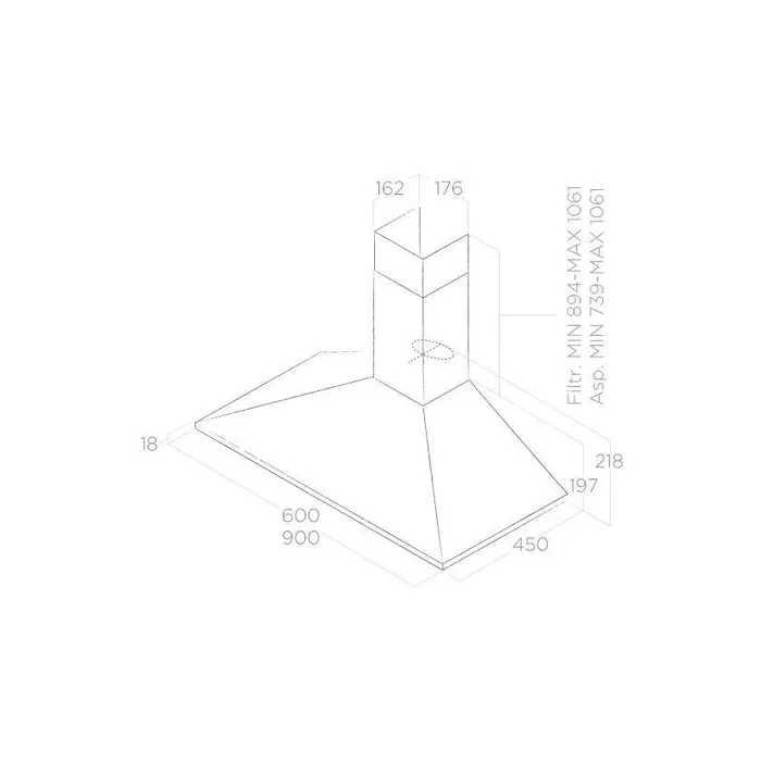 Hota Elica MISSY BL/A/90