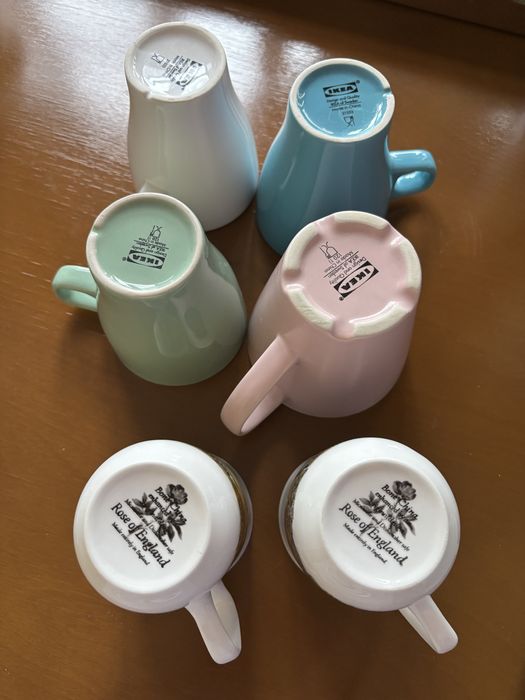 Посуда IKEA ( тарелки, бокалы)