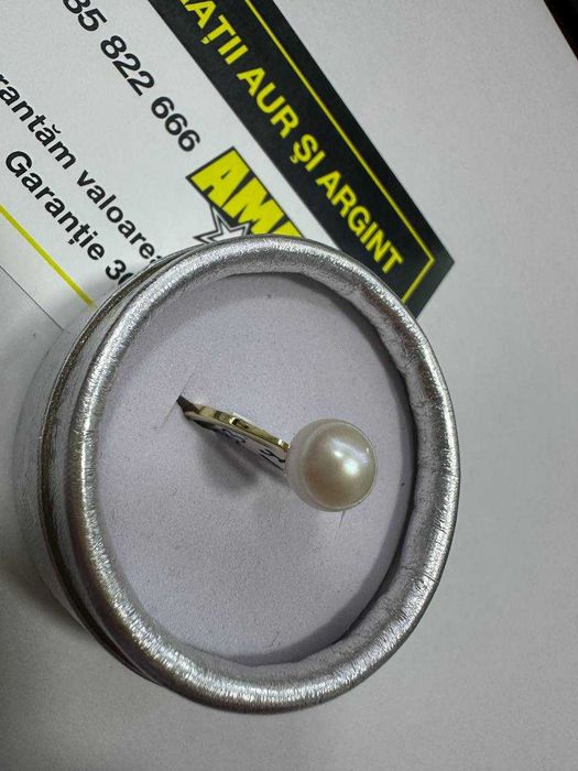 Inel perla aur 14k 2.71gr (CTG)