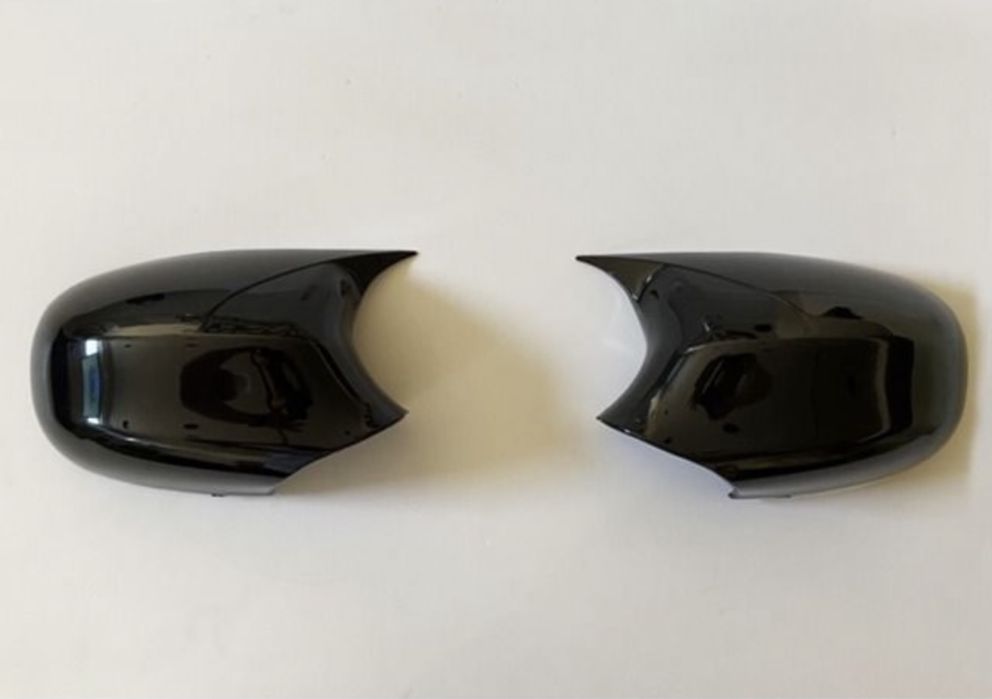 Carcase Capace Oglinzi BMW E90 E91 facelift lci Negru lucios