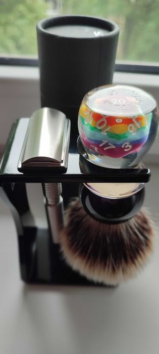 pamatuf bursuc par natural 26 mm spuma crema barbierit ras gillette