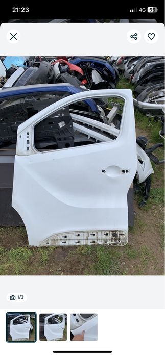 Usa fata renault trafic 3/opel vivaro partea/dreapta an 2014/2015/2024