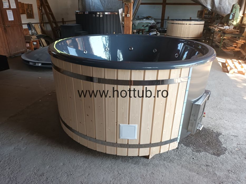 Ciubar din fibra de sticla,soba incorporata, Hidromasaj,led,SUPERPRET!