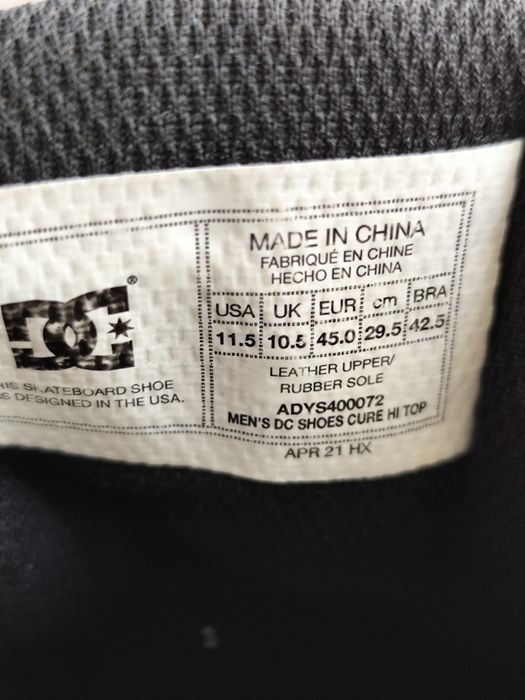 Sneakersi înalți DC Shoe USA-45