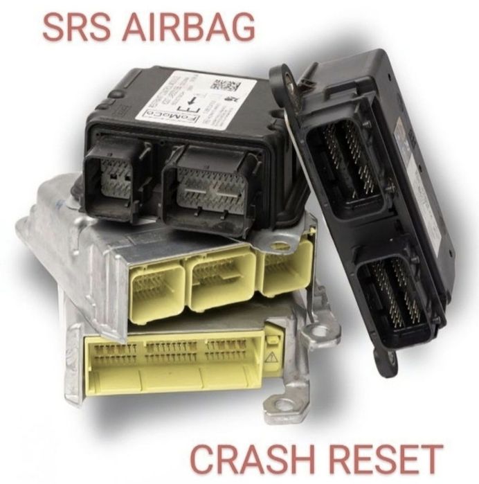 Поправка, ремонт и ресет на сблъсък, crash data в SRS & BMS