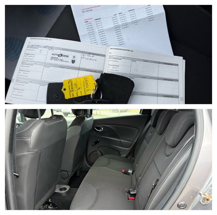 Renault Clio 4, 183.000 Km,Fabr.2014 ,1.5 dci,Carte Service+Raport Km!