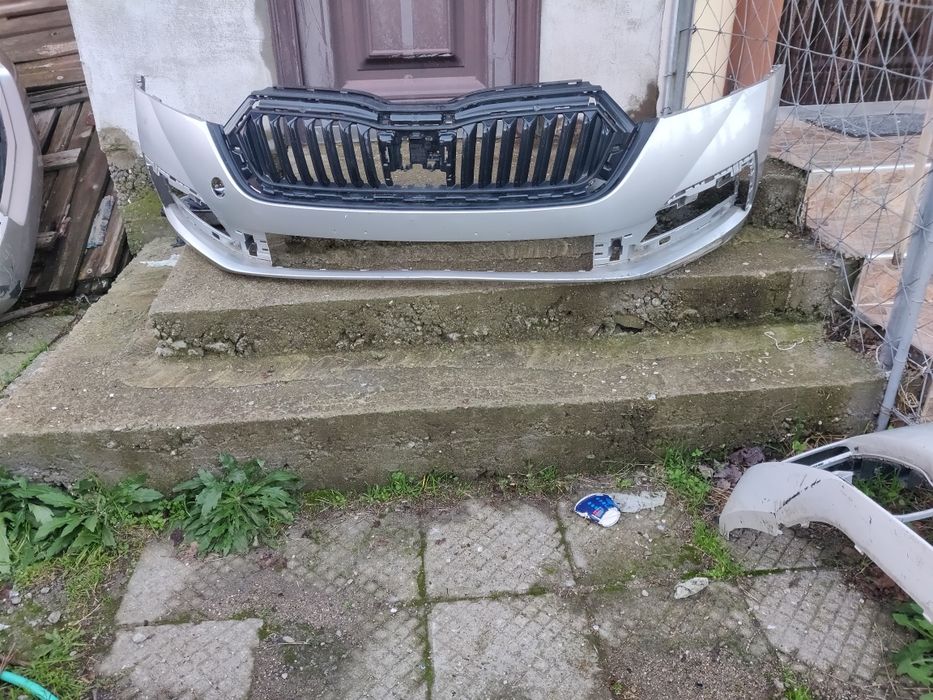 Предна Броня със Спойлер за Skoda Kodiaq 2016/2021г.