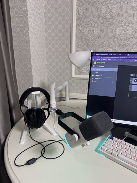 Микрофон Fifine am8 с Пантографом