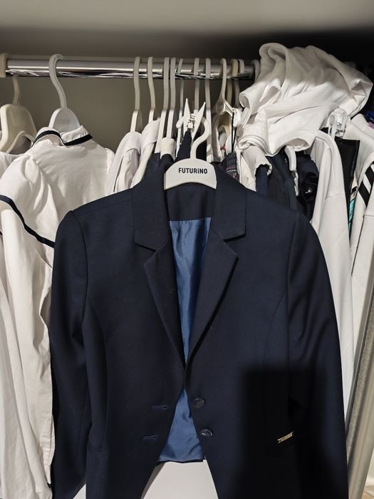 Пиджак для девочки в школу 140