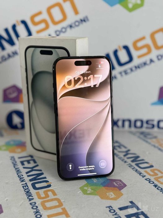 Продается телефон  iPhone 15 Black