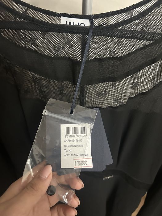 Liujo платье черное Италия