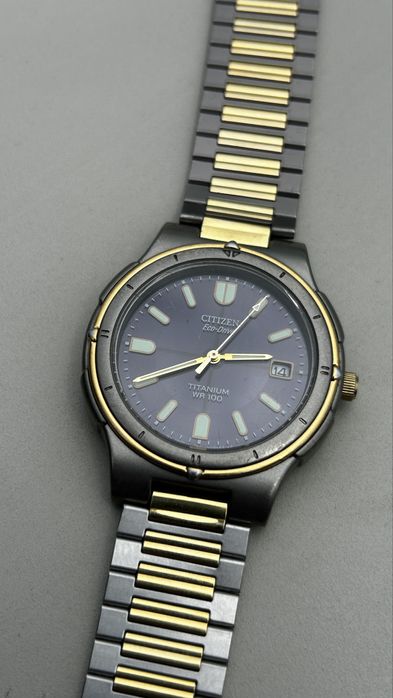 Ceas citizen eco drive titanium 100 wr