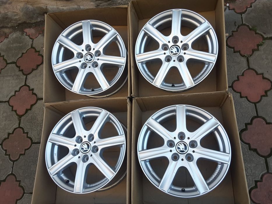 jante aliaj 16; 5x112; Skoda Octavia 3, Octavia 4