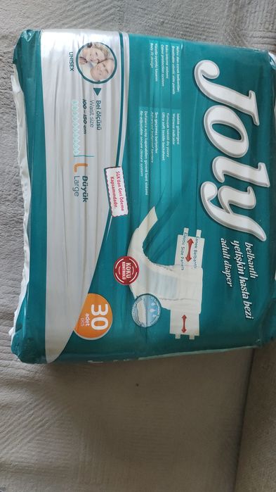 Подгузники для взрослых р. L, 9 капель, очиститель для кожи