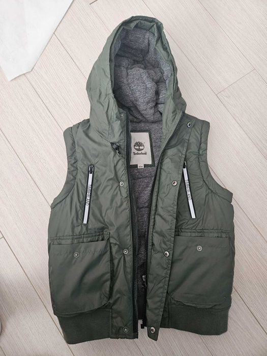 Geaca 2 in 1,Timberland,VESTA si GEACA cu gluga si blanita detasabila