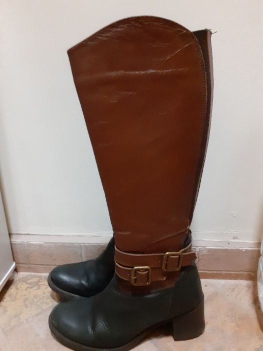 Дамски високи ботуши