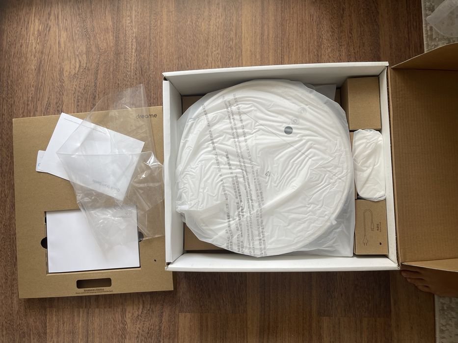 Робот пылесос Dreame f9 белый