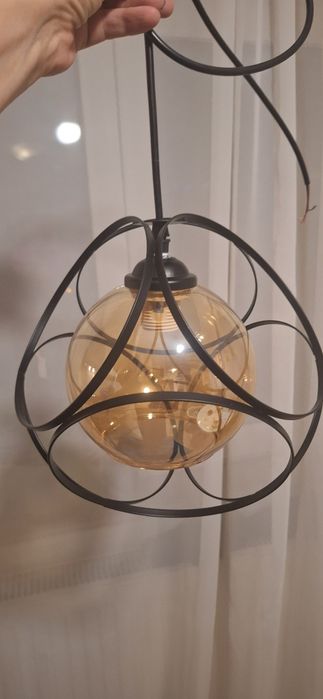 Lustre  noi sticla si metal