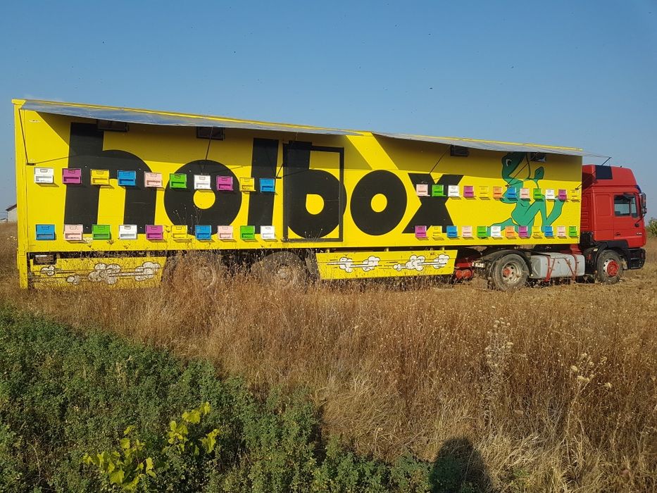 Pavilion apicol semiremorca