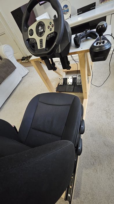 Vand volan gaming + suport