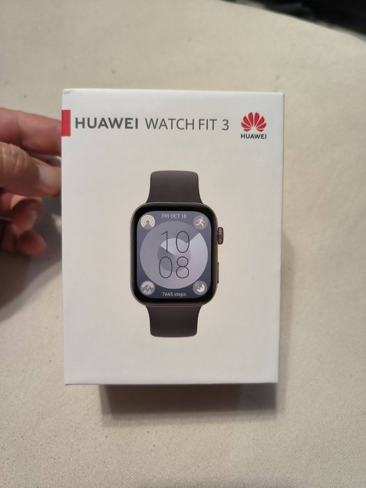 HUAWEI WATCH FIT 3 - Negru - SIGILAT - Garanție 2 Ani