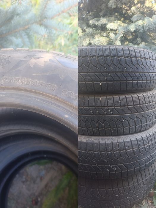 Продам зимние шины практически новые