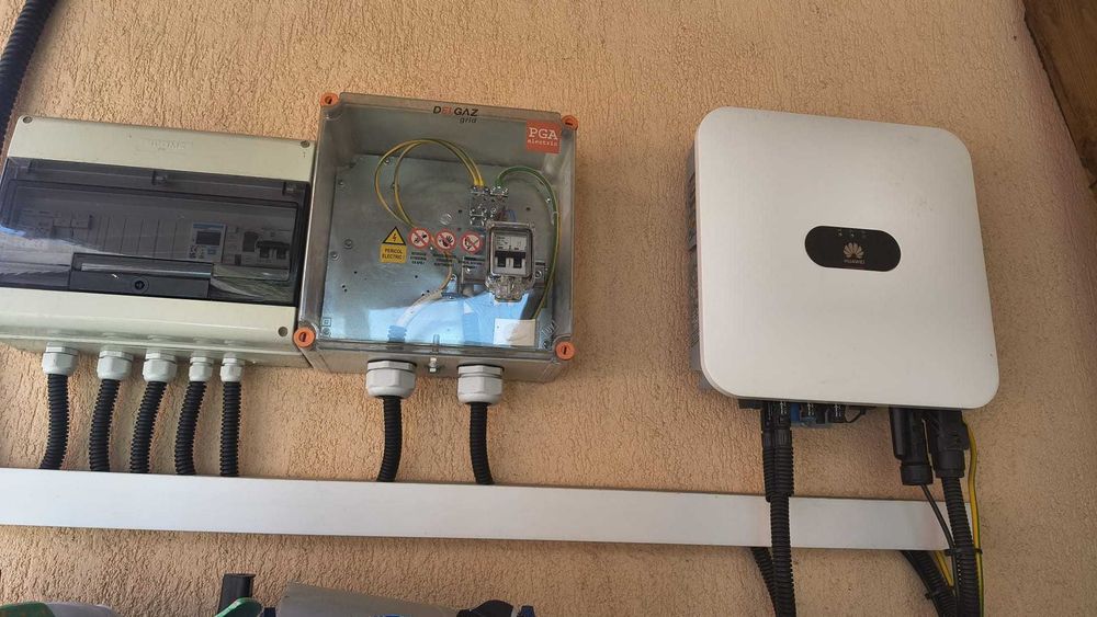 KIT Huawei 6kW Hibrid 6KTL-L1 + Tablou Scame + DDSU666-H - 40% mai ieftin ca NOU