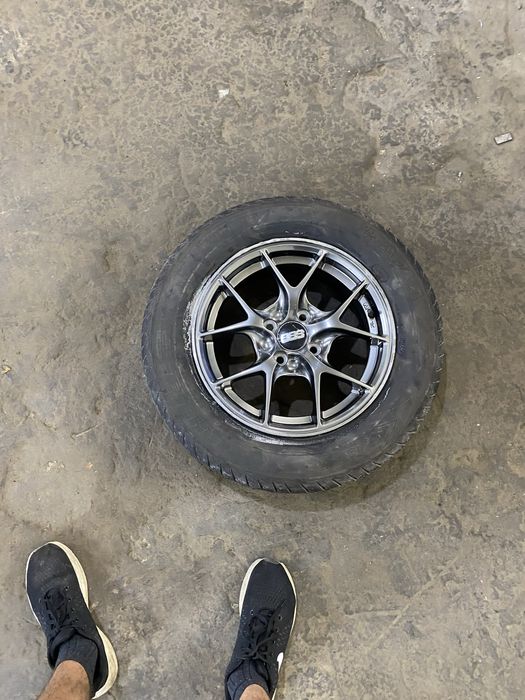 Продам б/у диски с резиной r14