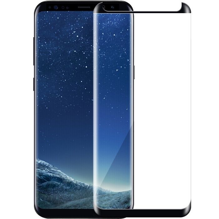 Samsung S9 S9 Plus S8 S8 PLUS Folie Sticla Curbata 3D Adeziv Full Neag