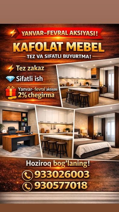 Mebel Buyurtma asosida