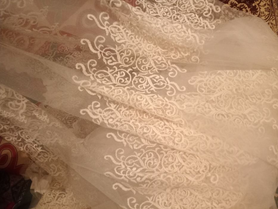 Тьюли для окна 2штуки