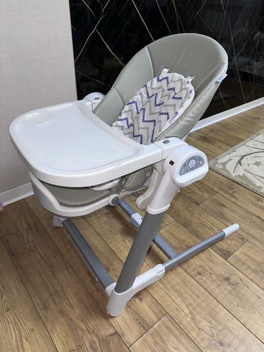 Трансформер 3в1 стульчик, электро качеля, шезлонг