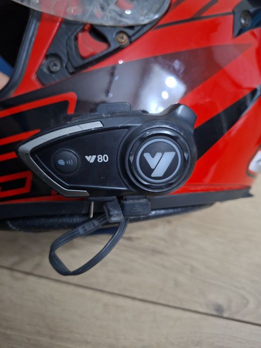 Срочно Мотошлем GIKE с гарнитурой