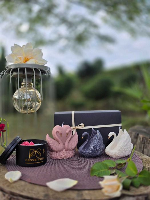 Ароматни свещи ръчна изработка от соев восък