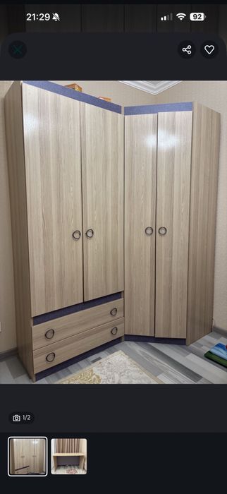 Шкаф с рабочим столом