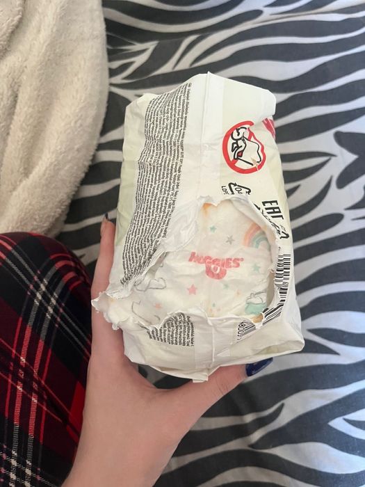 Памперсы хагис 0левка и 1ничка