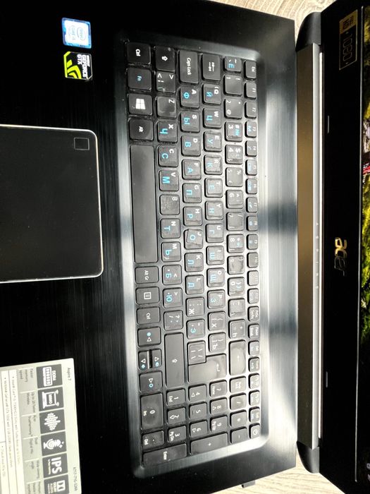 Acer 17-дюйм Оператива - 8gb, Память - SSD 1 TB, Видеокарта 2 GB