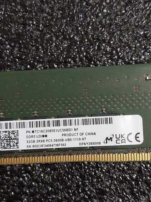 32GB DDR5 5600MT/s, 5200MT/s, 4800MT/s - RAM памет