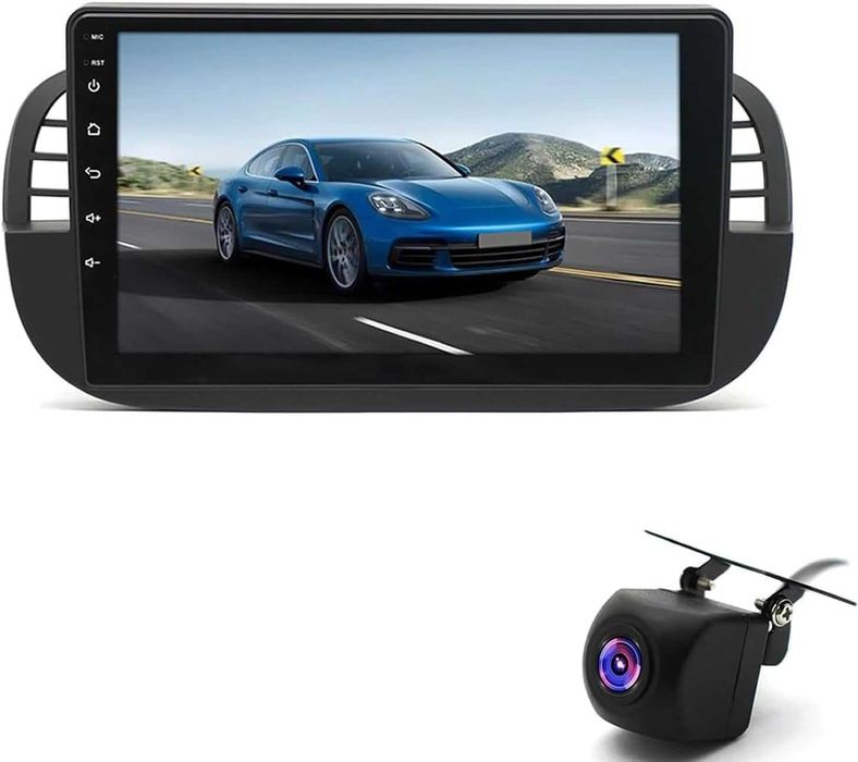 Мултимедия за Fiat 500 навигация Android двоен дин плеър FIAT 500C GPS