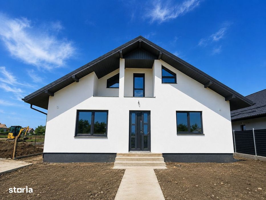 Casa Holboca Iasi, CANALIZARE si ASFALT! la cheie!
