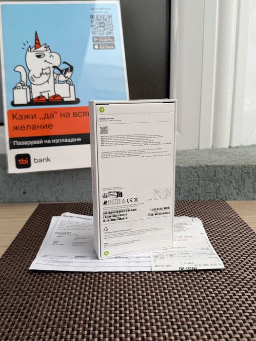 НОВ 24М ГАРАНЦИЯ iPhone 17 Pro Max Лизинг от 49€/мес Cosmic ORANGE 256