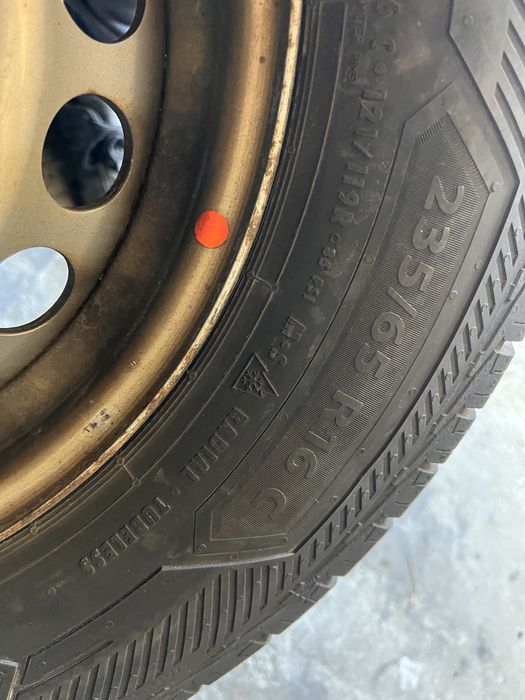 Jante Mercedes Sprinter Vw Crafter + 235/65/16 C , Barum , DOT 2024 !