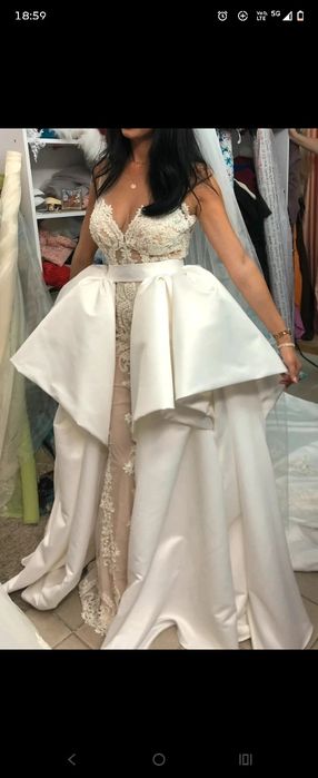 Rochie de mireasa 2in1