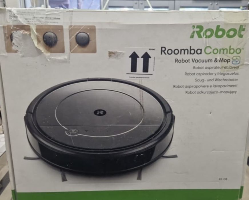Нов робот моп и прахосмукачка iRobot  roomba combo