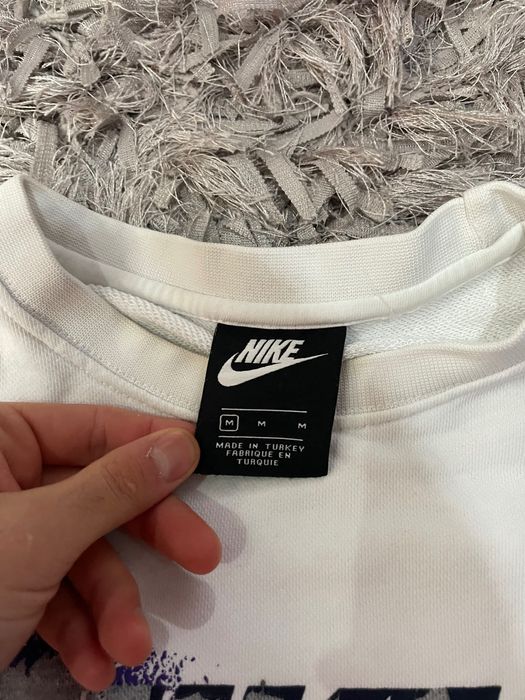 Bluza nike swoosh white