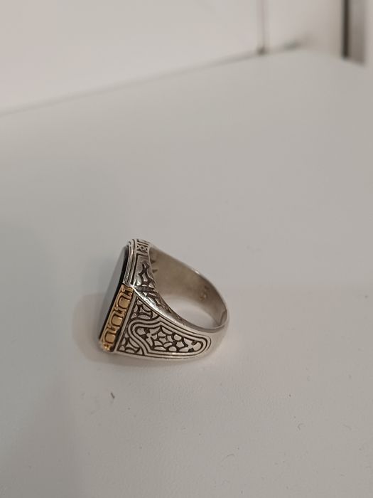 Печатка серебрянная