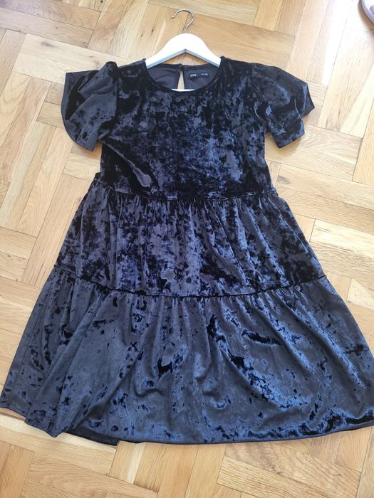 Детска черна рокля