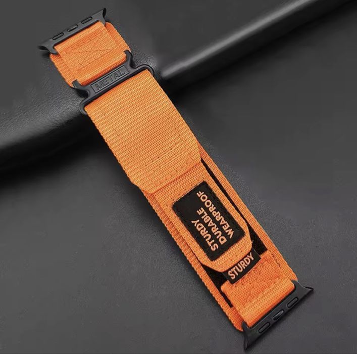 Масивна текстилна каишка от плат с велкро залепяне за Apple Watch ULTRA/11/10/9/8/7/6/5/4/3/2/1