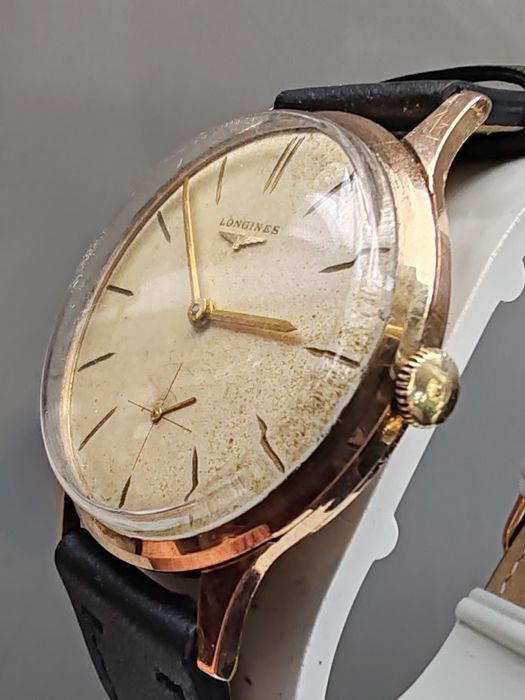 Ceas Longines Cal. 30L Aur 18k 35 mm Funcționează Perfect!