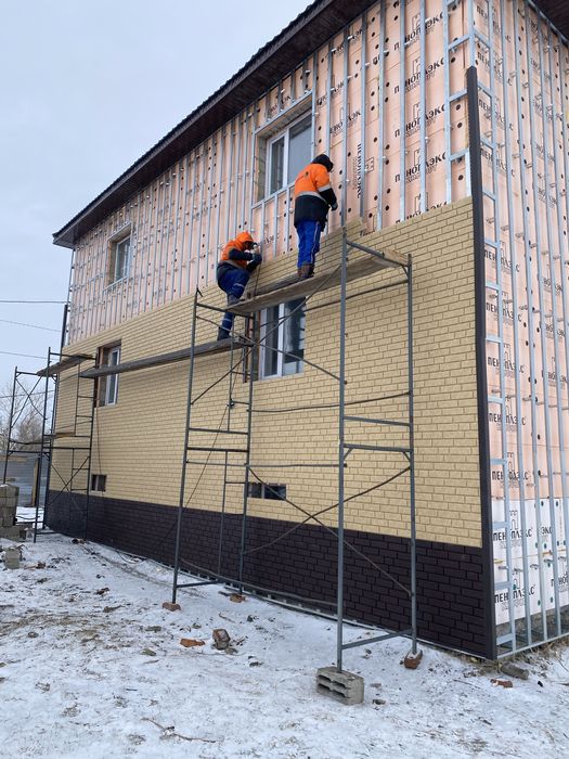 Сайдинг строительные работы